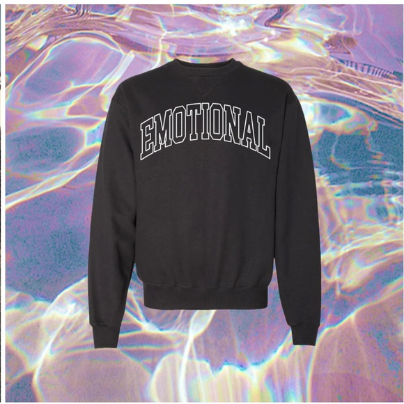 EMOTIONAL CREWNECK - Picture 1 of 5